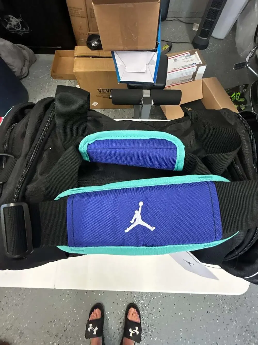 Jordan Jumpman Duffel Bag Black Multi O/S